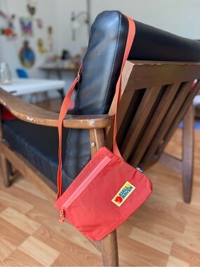 Fjallraven Red Crossbody Pouch